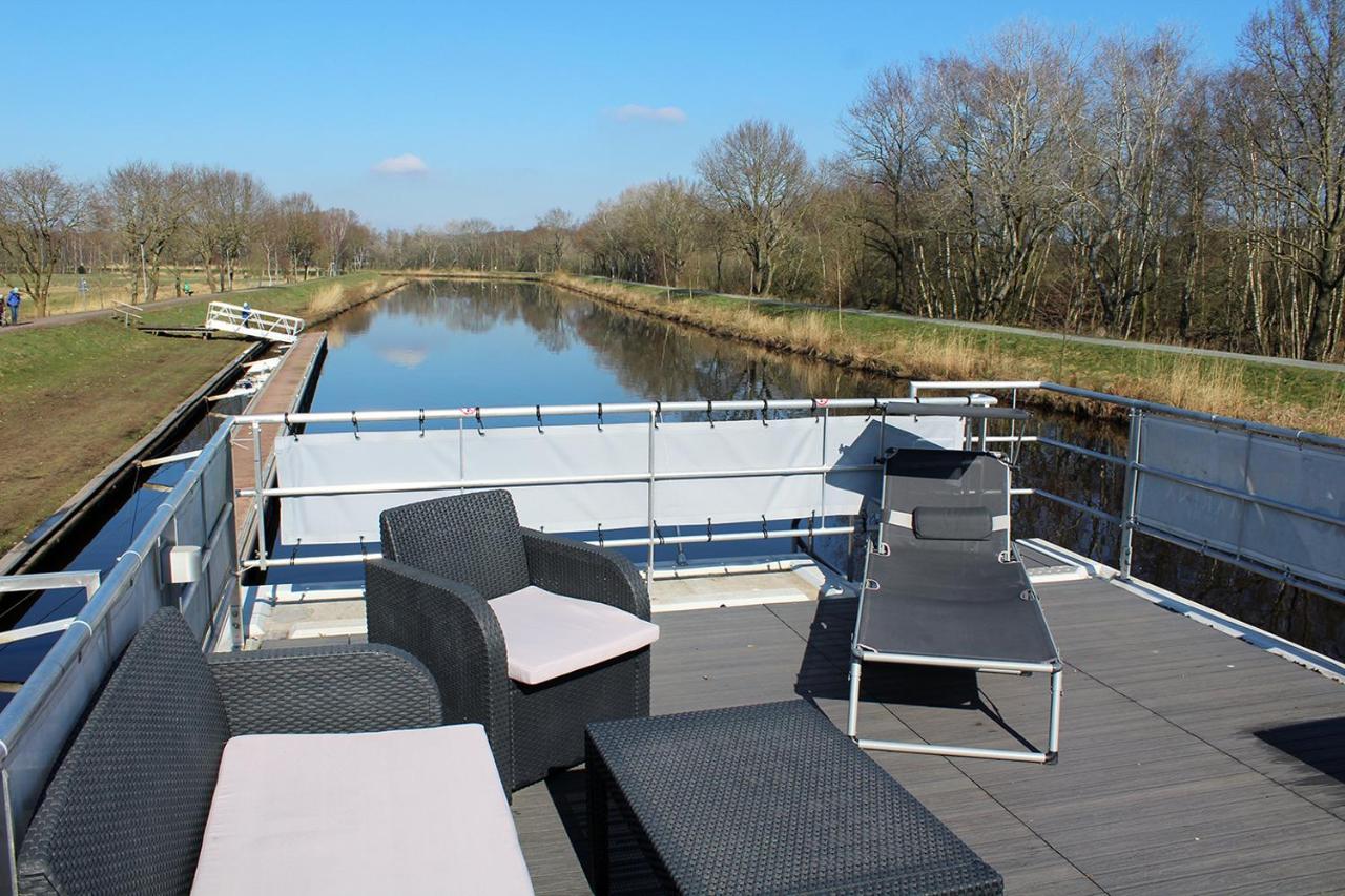 Hotel Hausboot In Bad Bederkesa Esterno foto