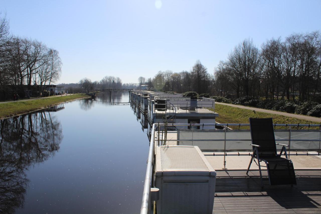 Hotel Hausboot In Bad Bederkesa Esterno foto