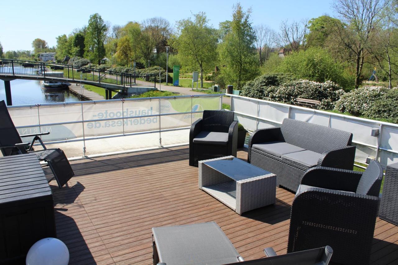 Hotel Hausboot In Bad Bederkesa Esterno foto